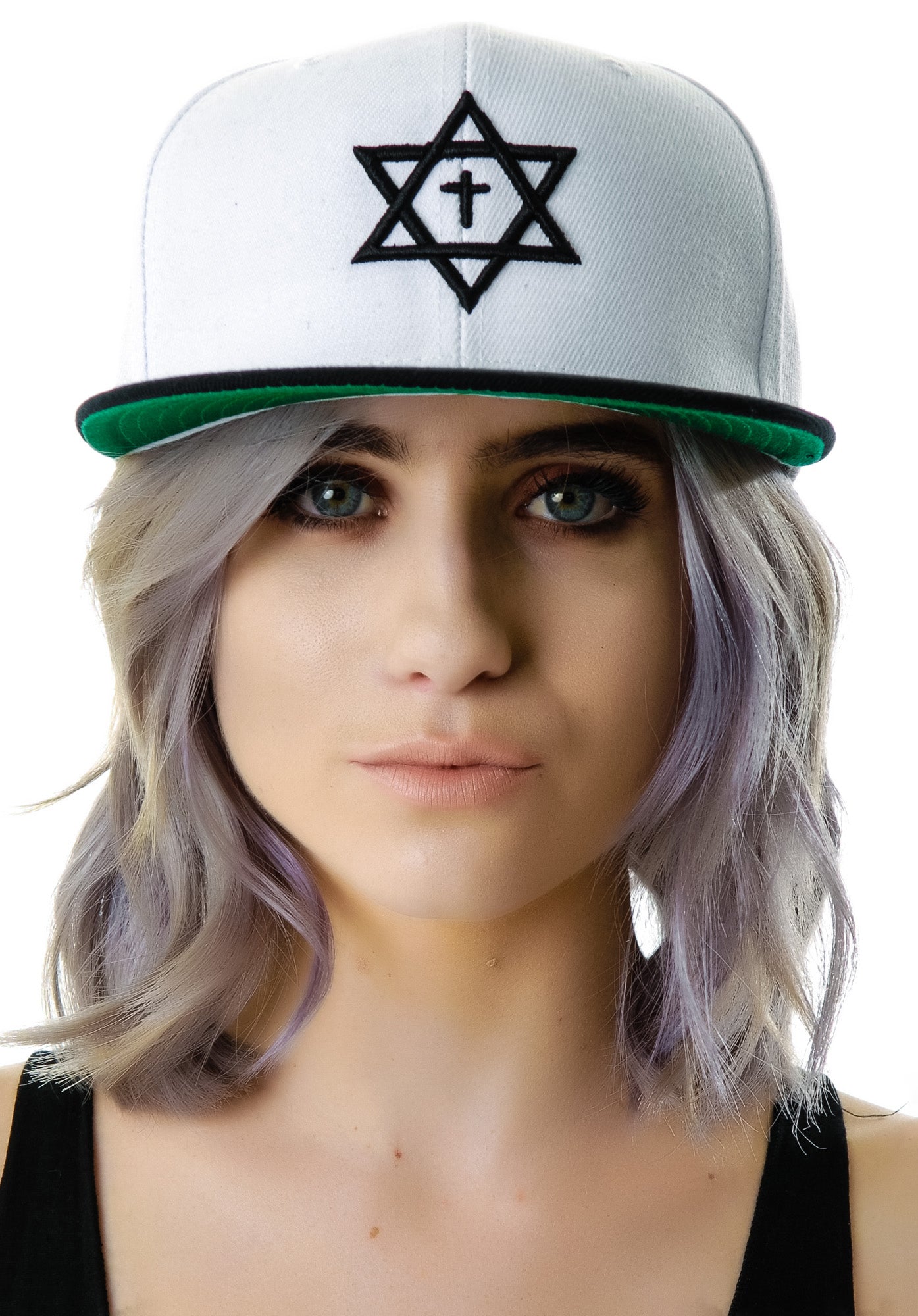 Trippy Snapback - Black