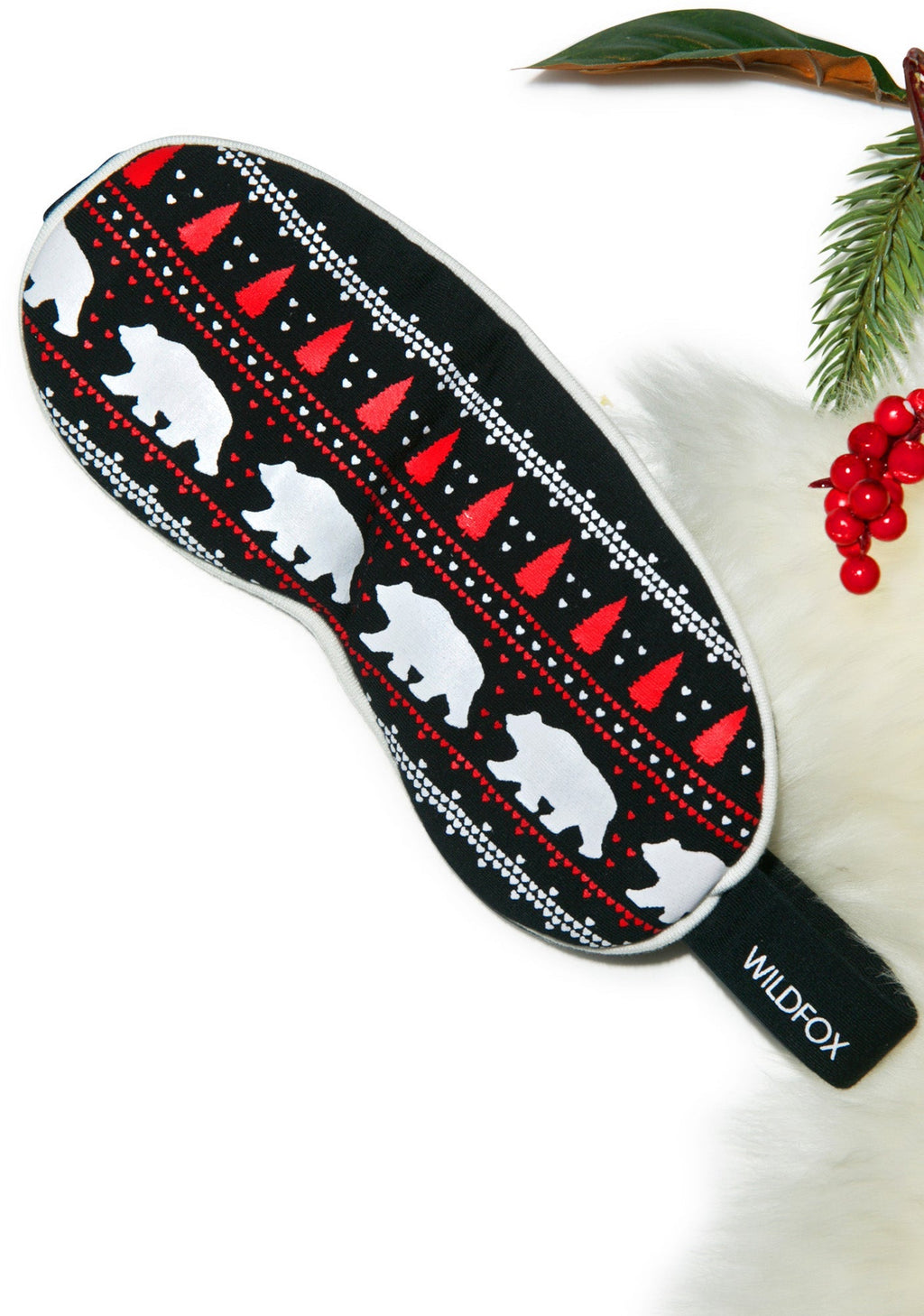 Alaska Bears Eyemask - Black