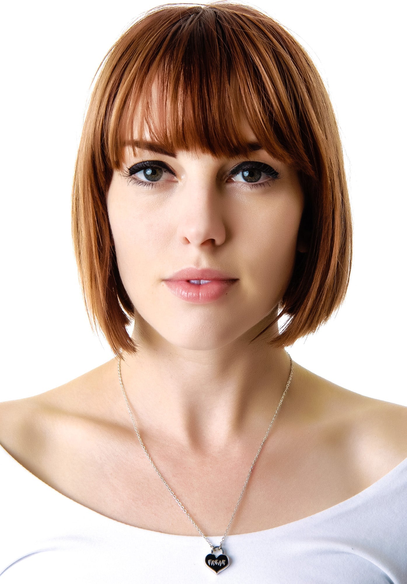 Freak Heart Necklace - Gold