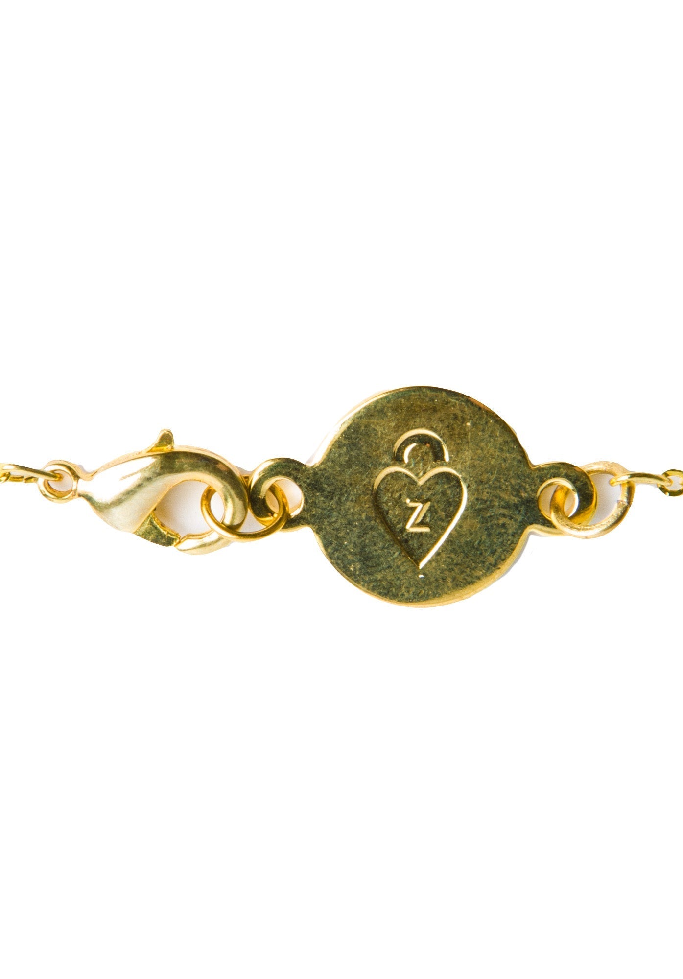 Freak Heart Necklace - Gold