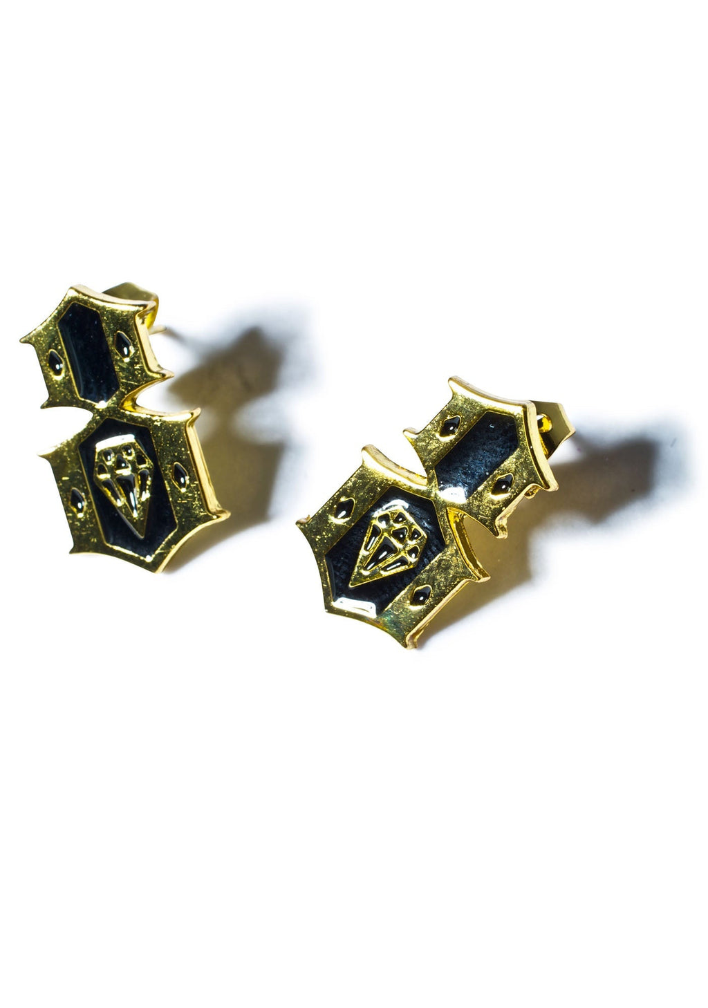 Logo Earrings - Gold