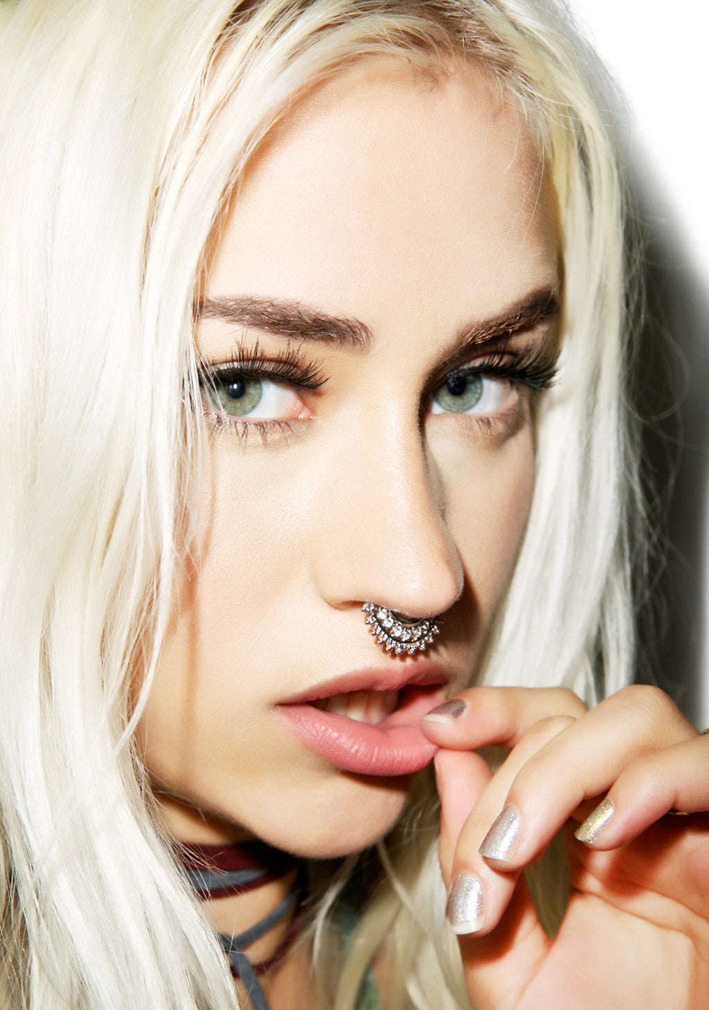 Siren Song Septum Clip - Metallic