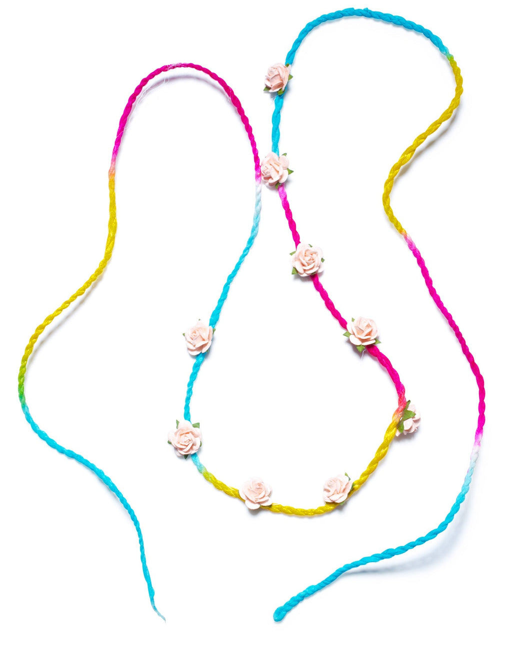 Bella Floral Headband - Pink