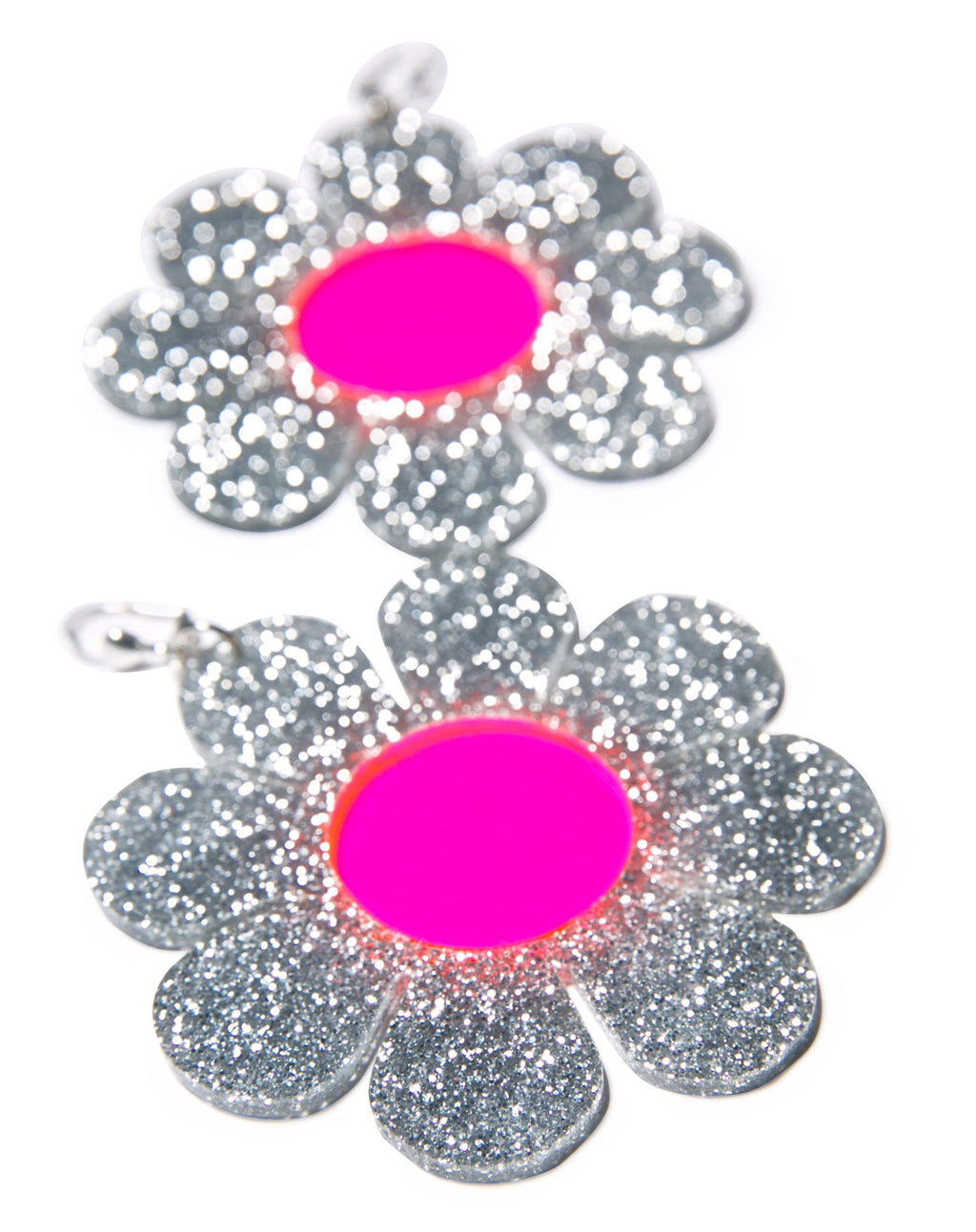 Flower Powerz Earrings - Light Pink