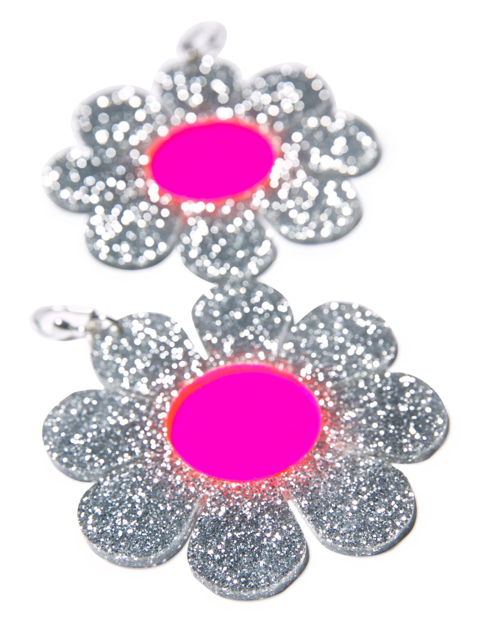 Flower Powerz Earrings - Light Green