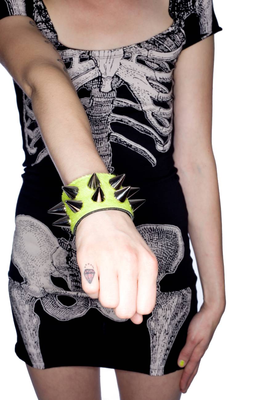 Alessia Double Silver Bracelet - Light Blue