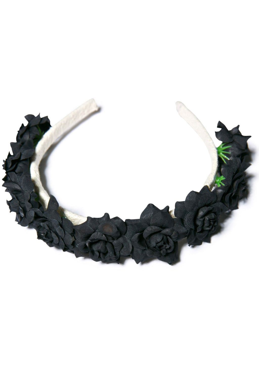 Flower Power Headband - Light Blue