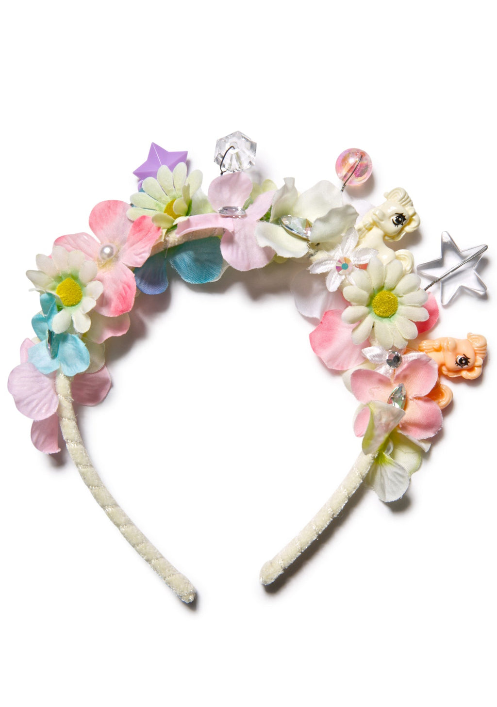 Flower Bomb Headband - Orange