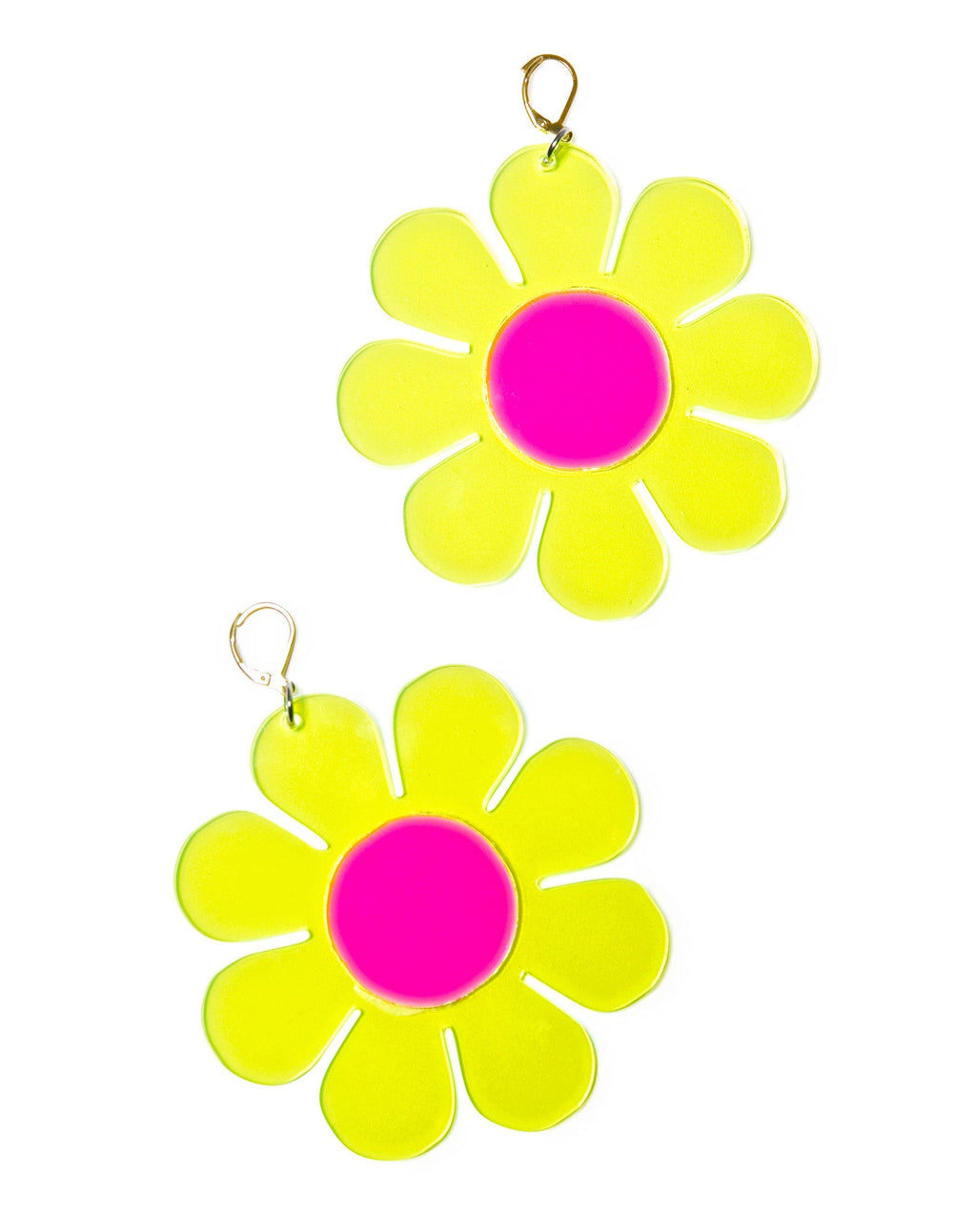 Flower Powerz Earrings - Light Pink