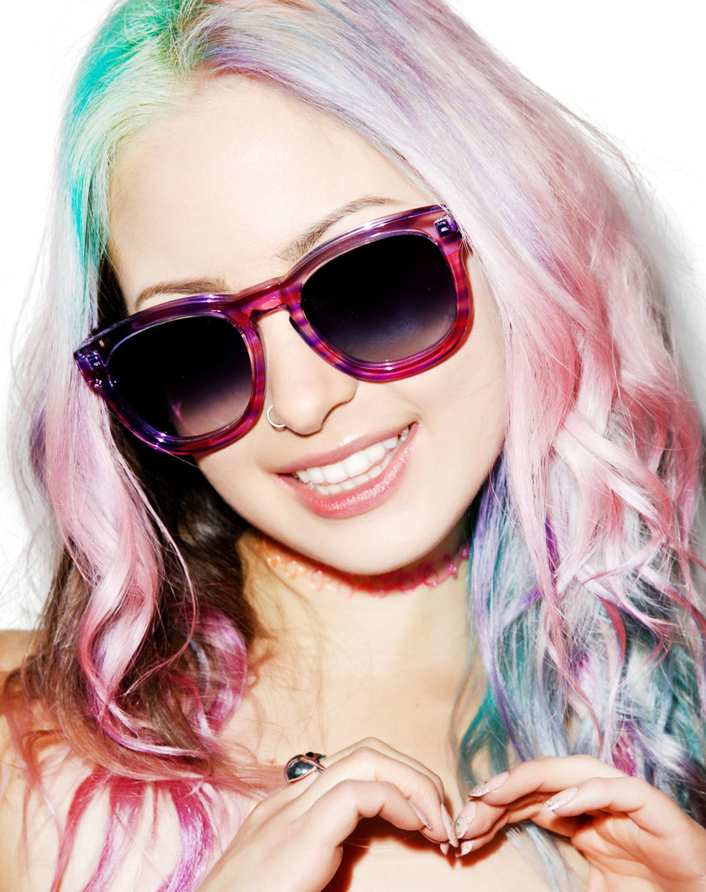 Classic Fox Sunglasses - Red