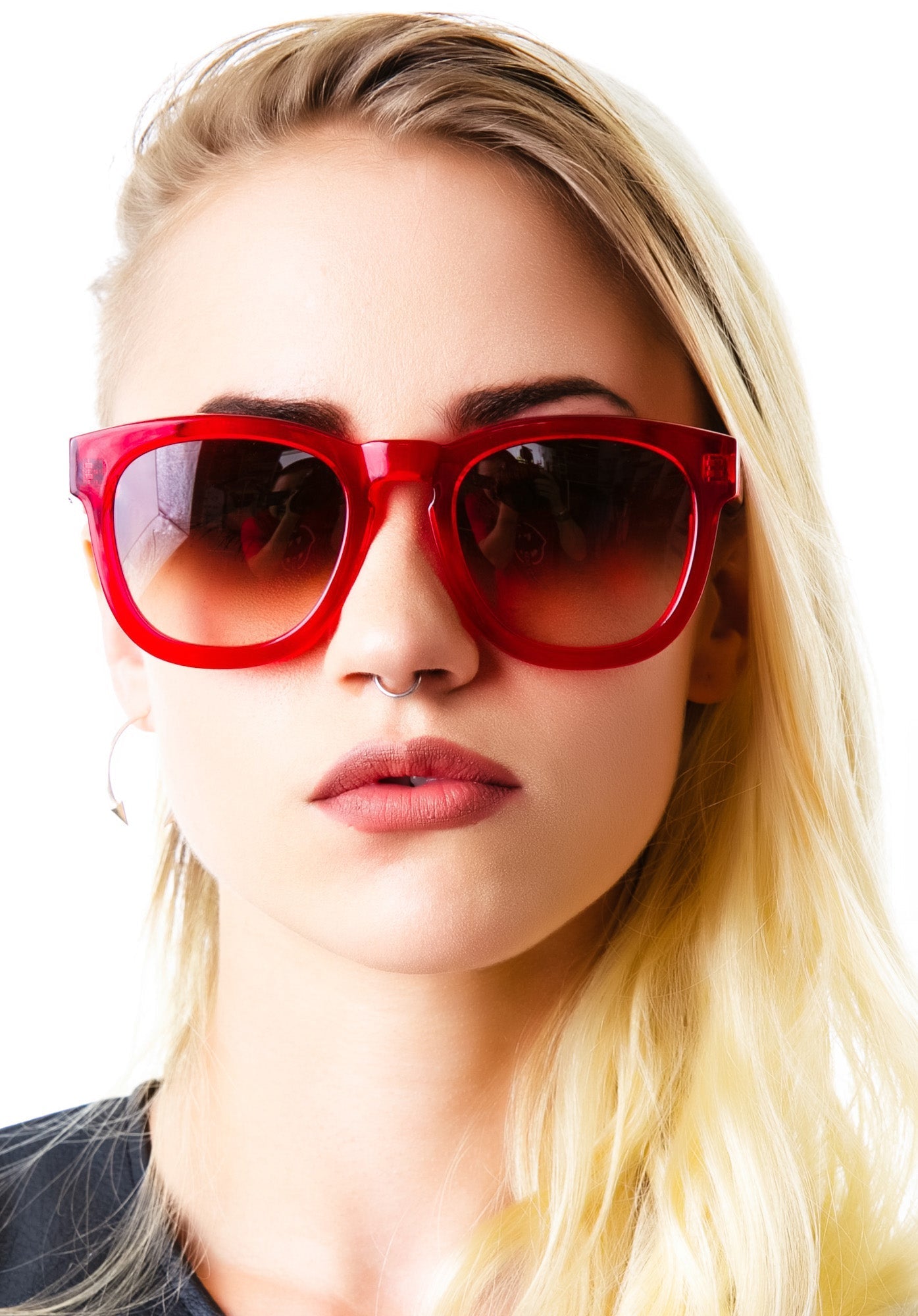 Classic Fox Sunglasses - Red