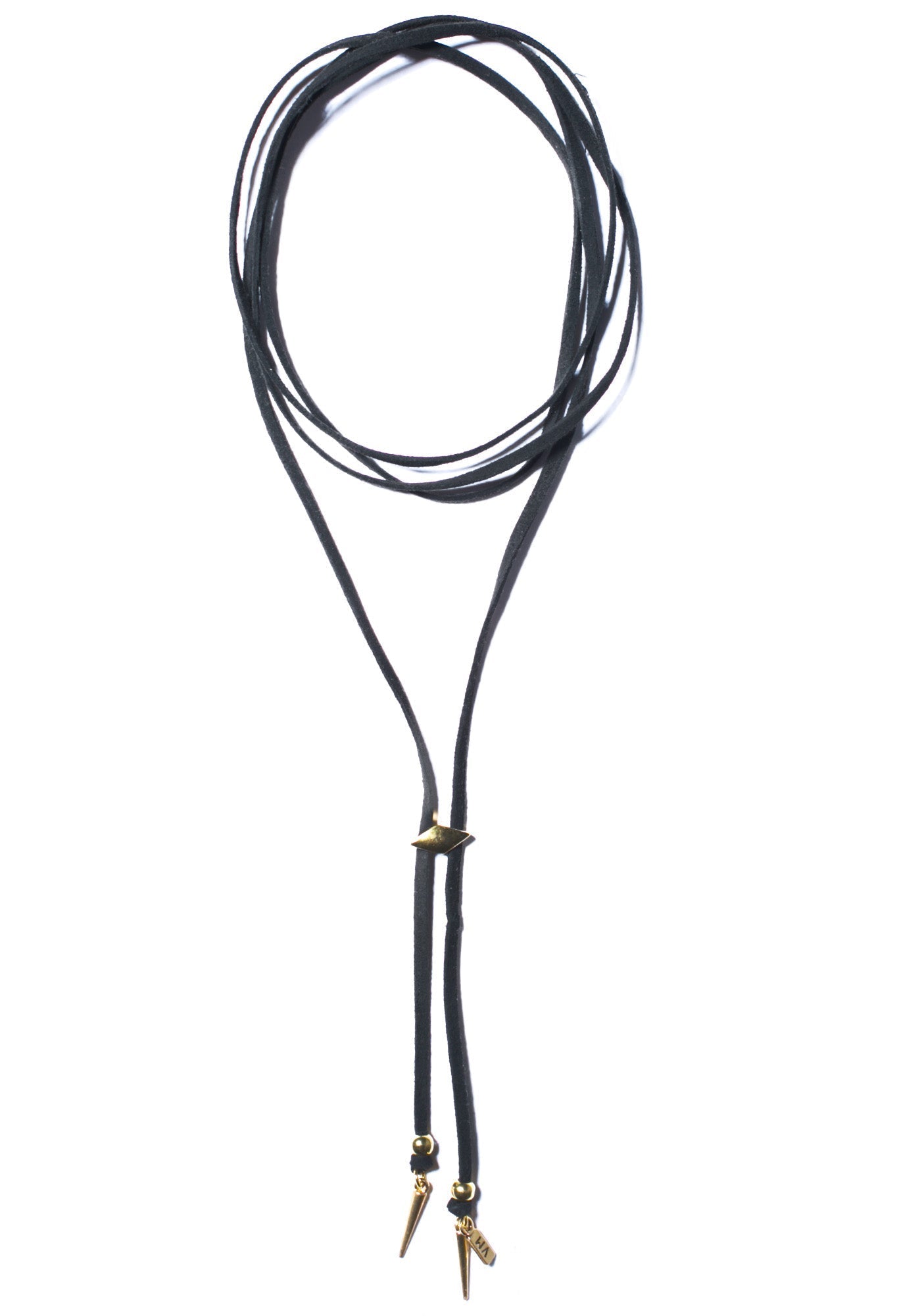 Bolo Wrap Choker - Gold