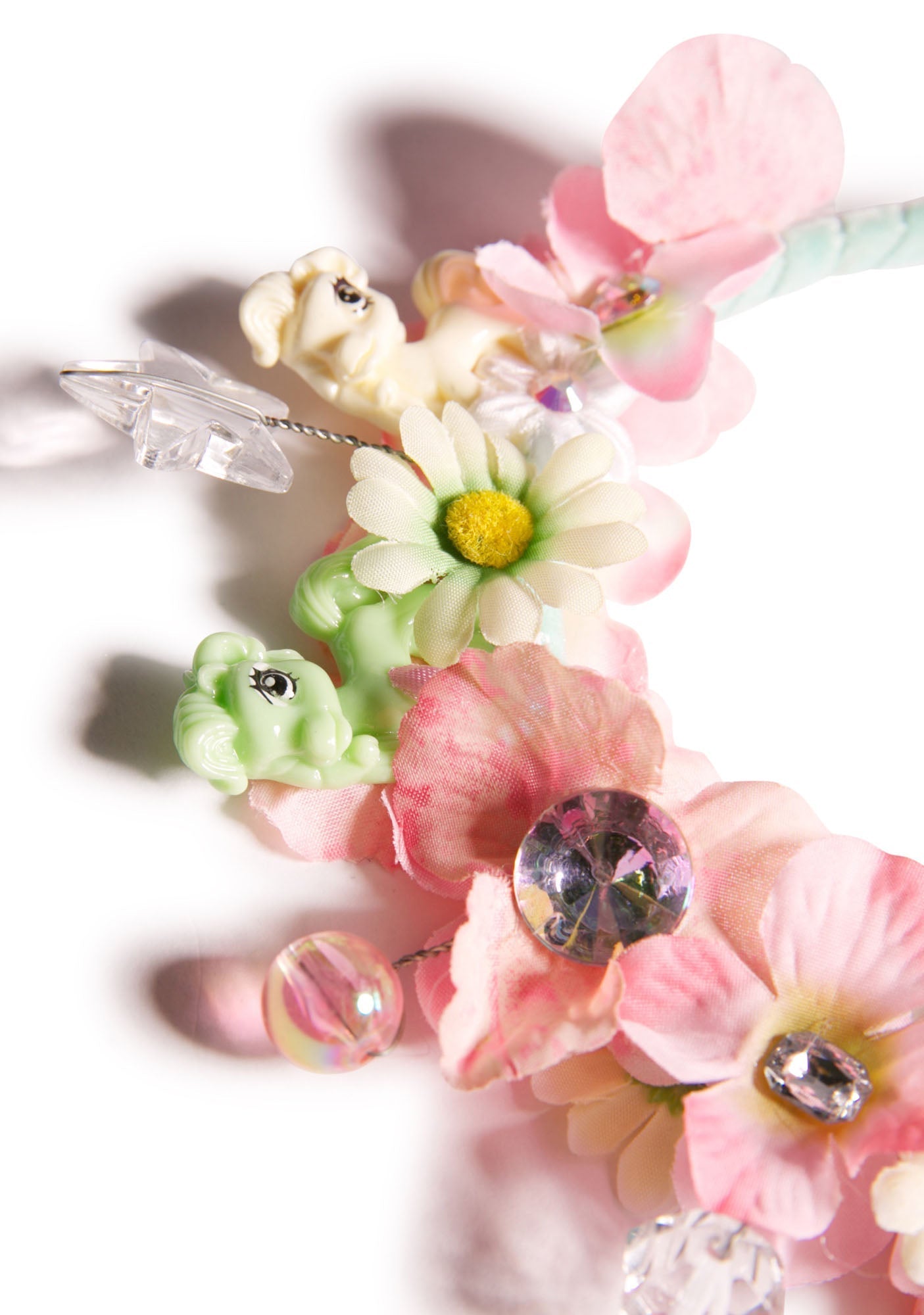 Flower Bomb Headband - Yellow