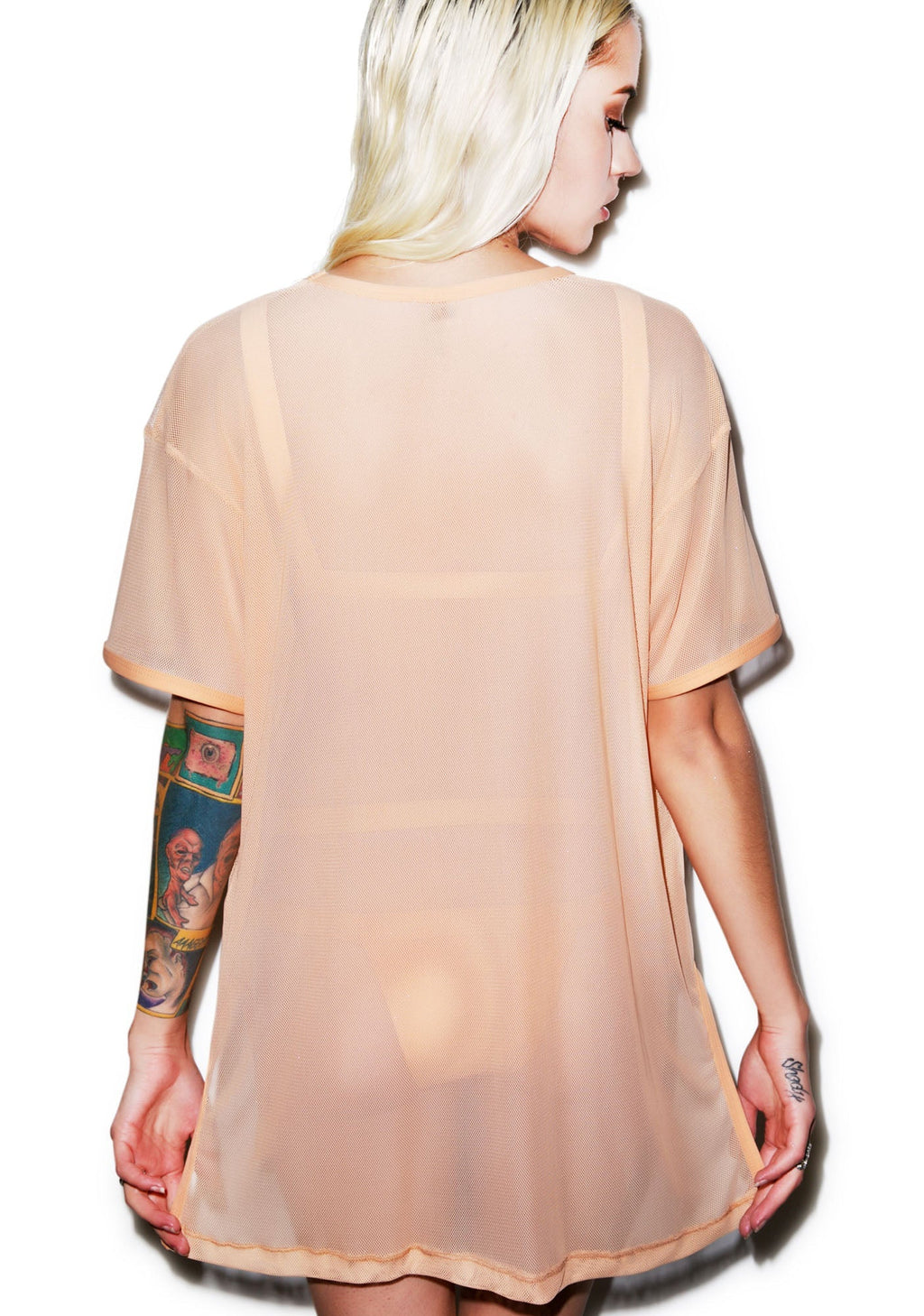 The Sunbather Tee - Light Orange