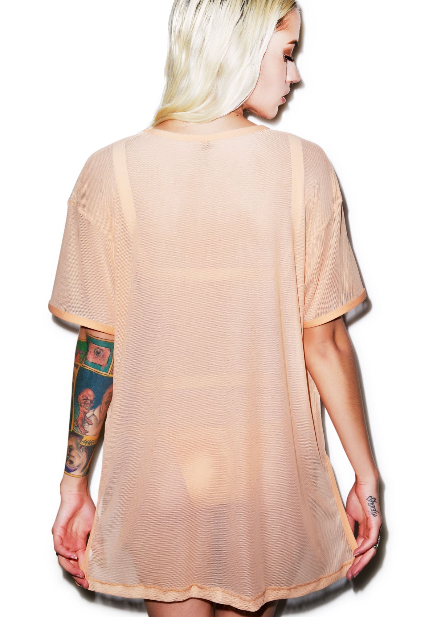The Sunbather Tee - Light Orange