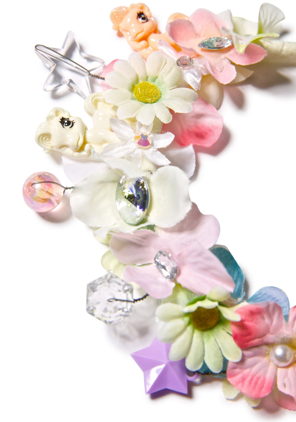 Flower Bomb Headband - Purple