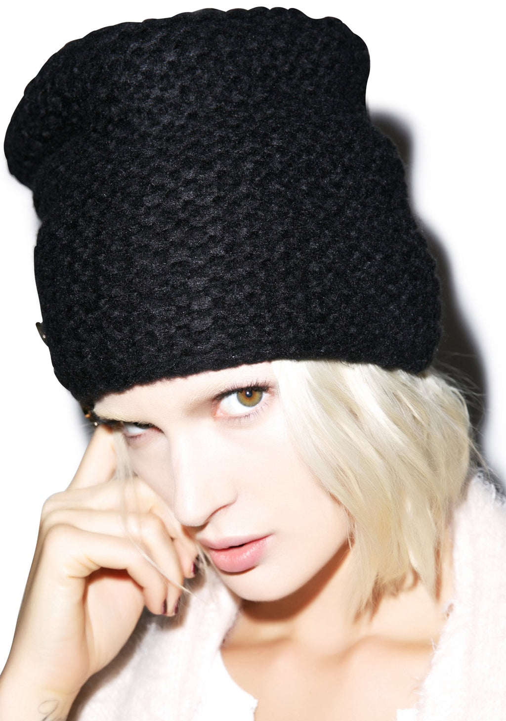 Solid Color Beanie - Light Brown
