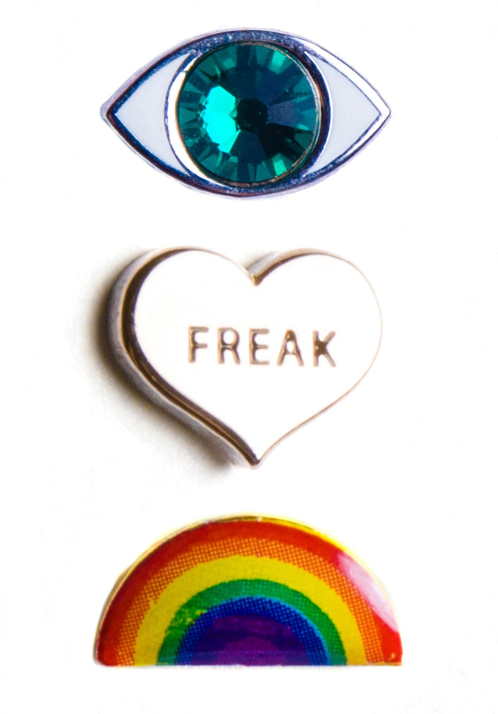 Ear Stud 3 Pack - Silver