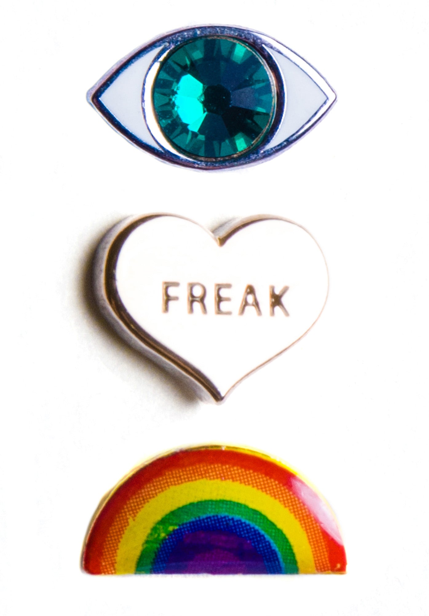 Ear Stud 3 Pack - Silver