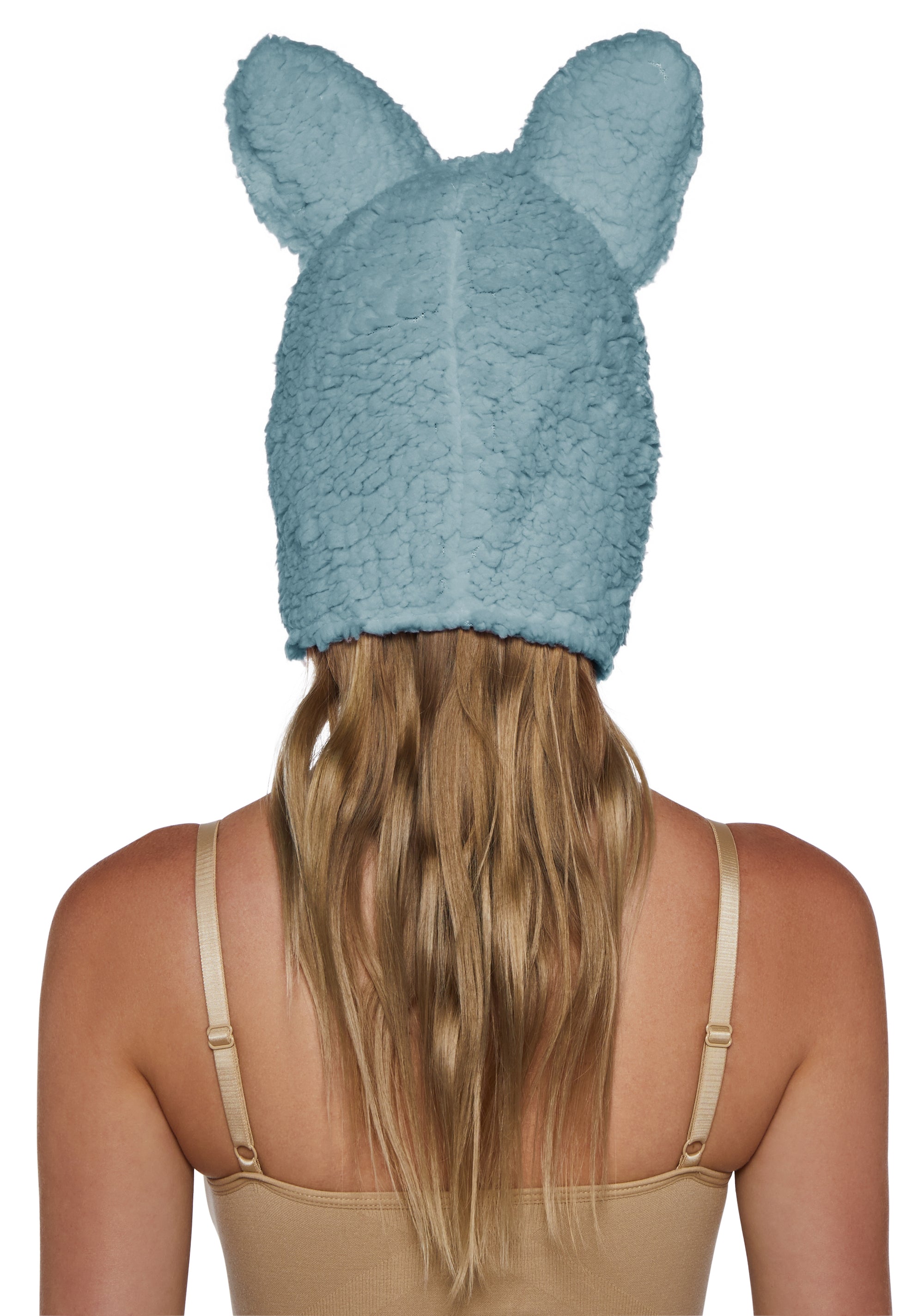 Little Monster Costume Hood - Blue