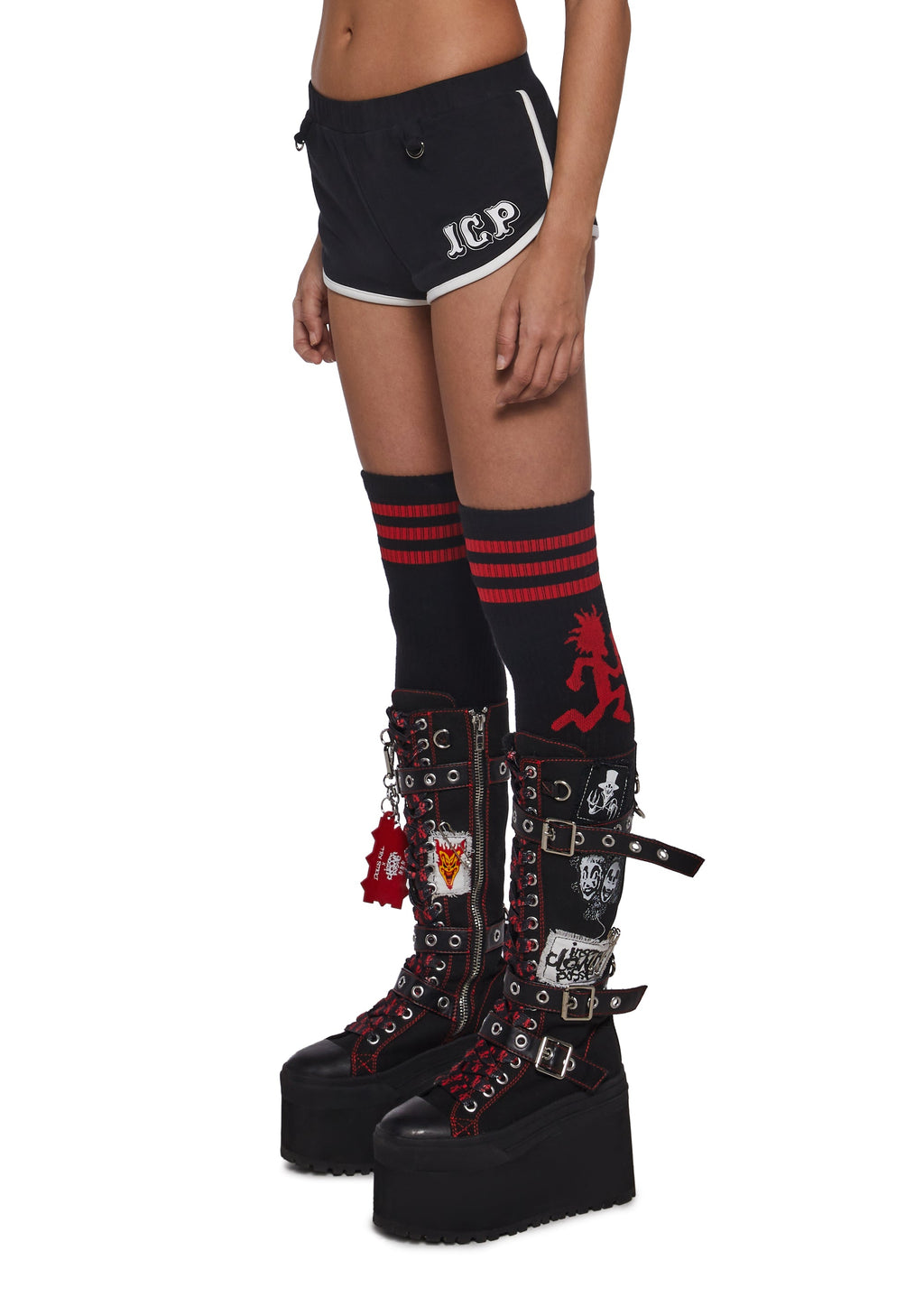 Painted Laughs Booty Shorts