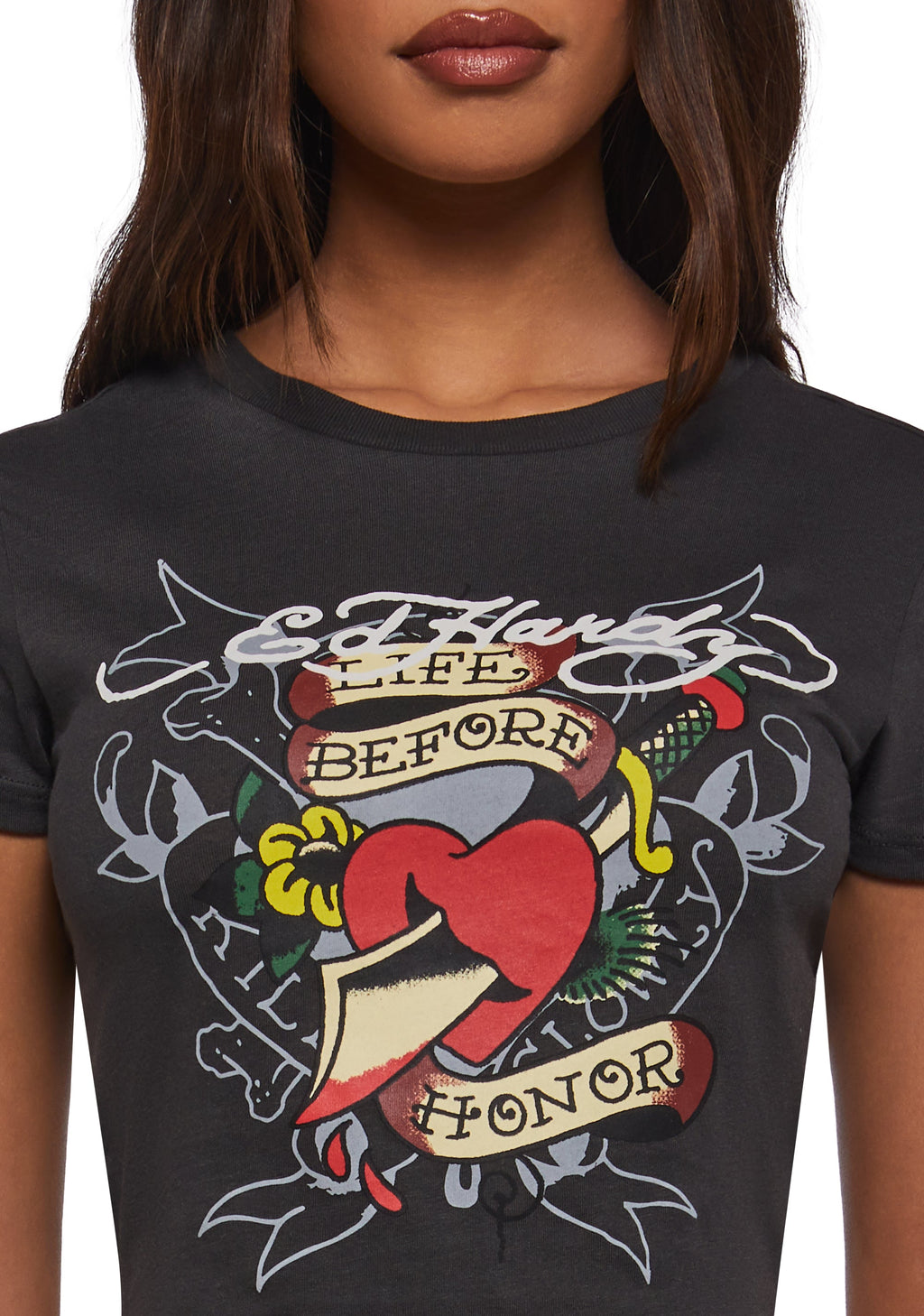 Honor Heart Baby Tee