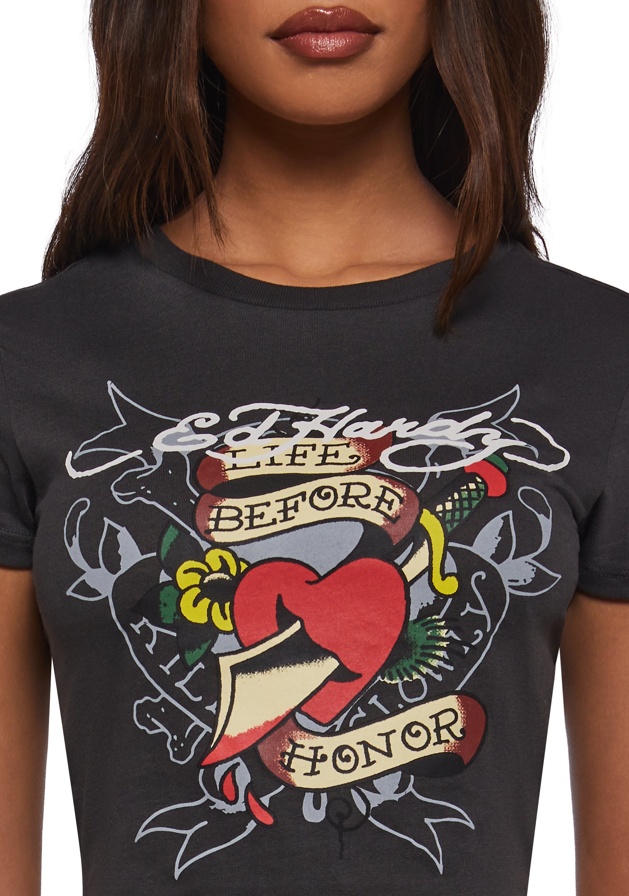 Honor Heart Baby Tee