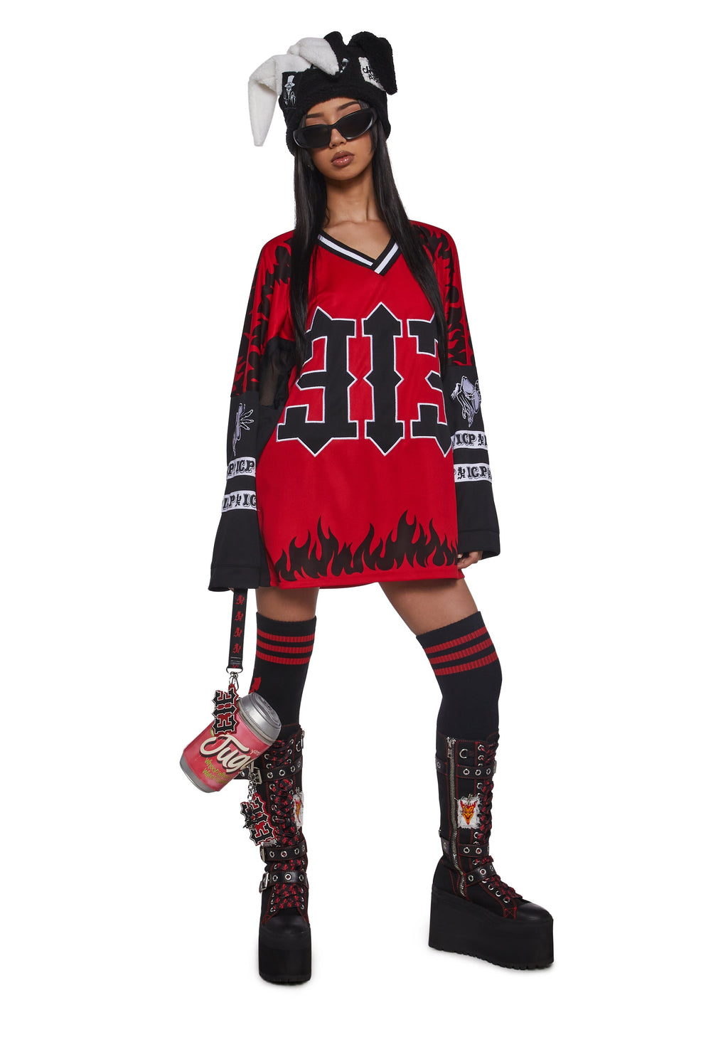 313 Hotline Oversized Jersey Tee