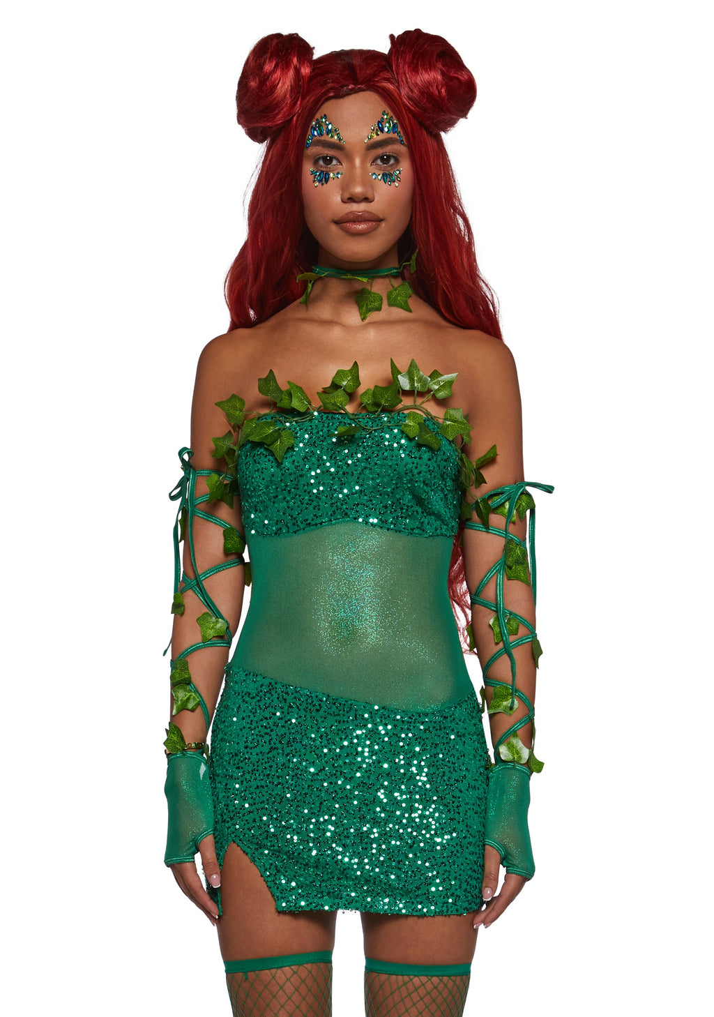 Toxic Vines Villain Premium Costume Set