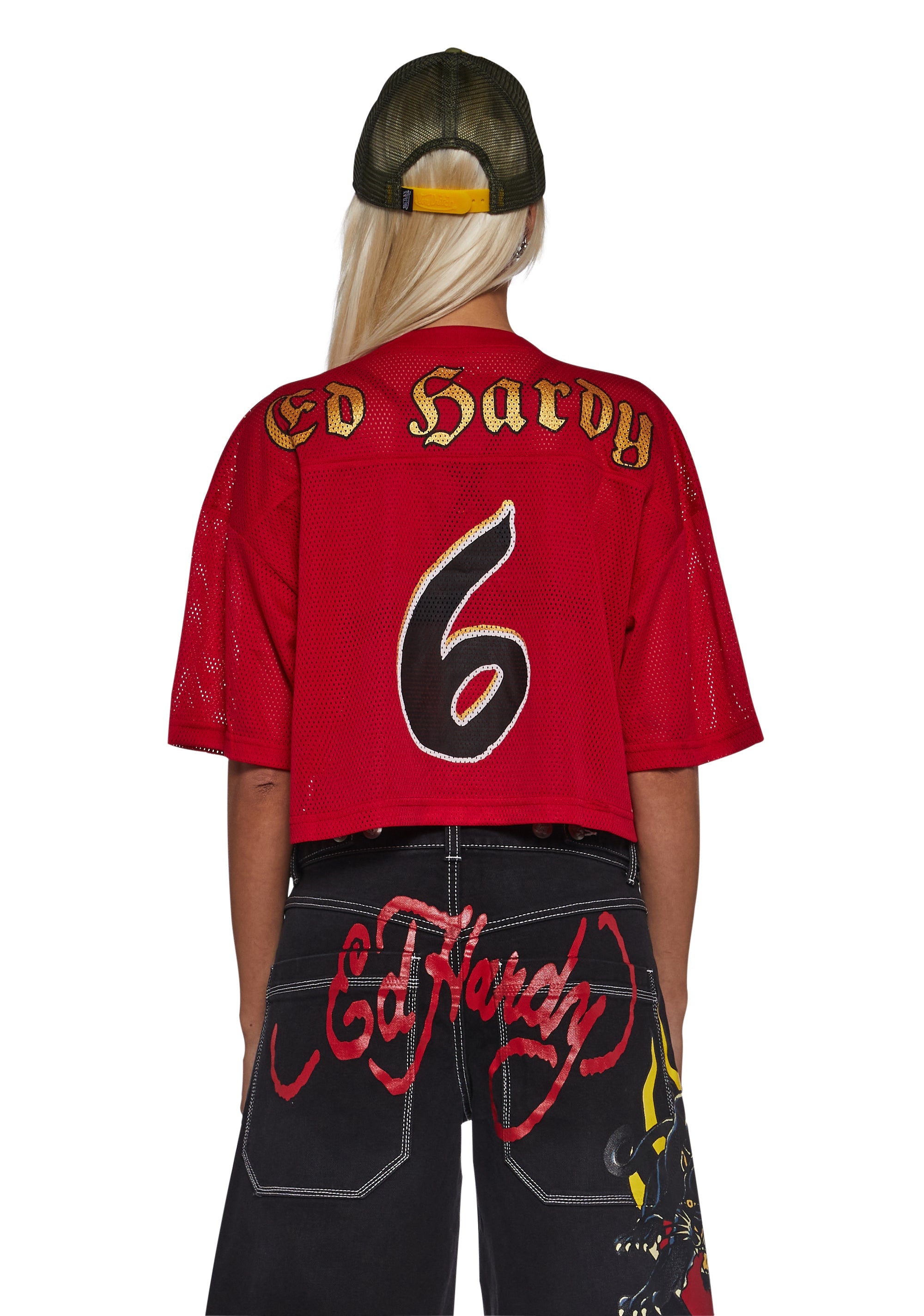 Panther Head Football Jersey Tee