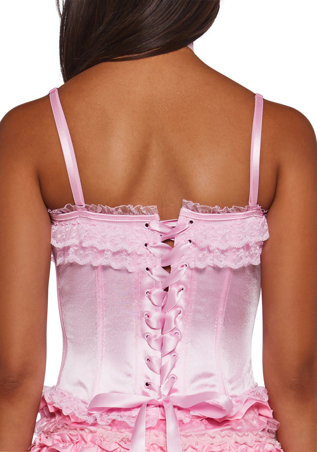 Romantic Age Corset Top - Pink