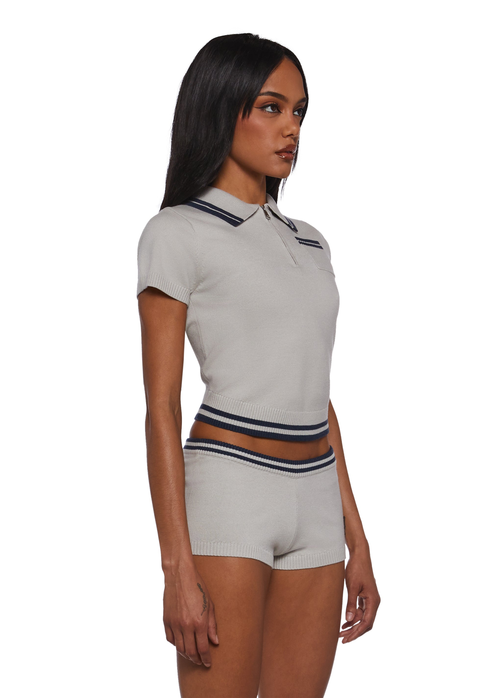 Preppy Fate Shorts Set