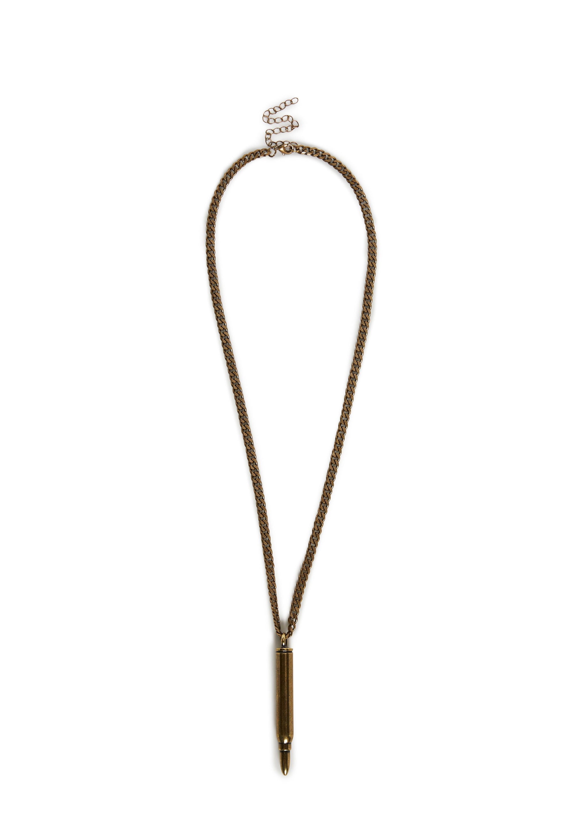 Signal Bullet Necklace