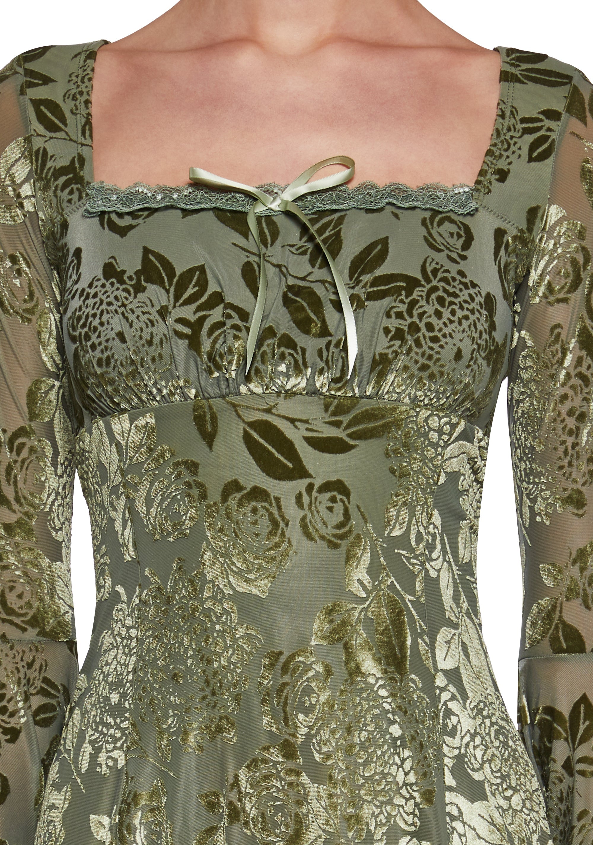 Whimsy Musings Flared Mini Dress