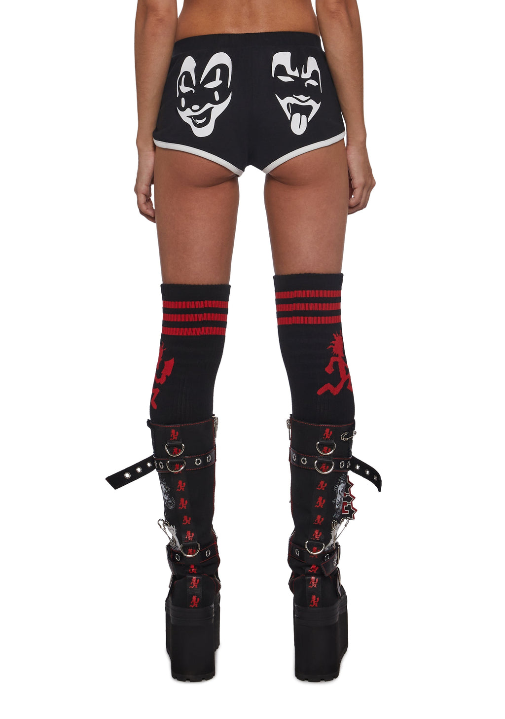 Painted Laughs Booty Shorts