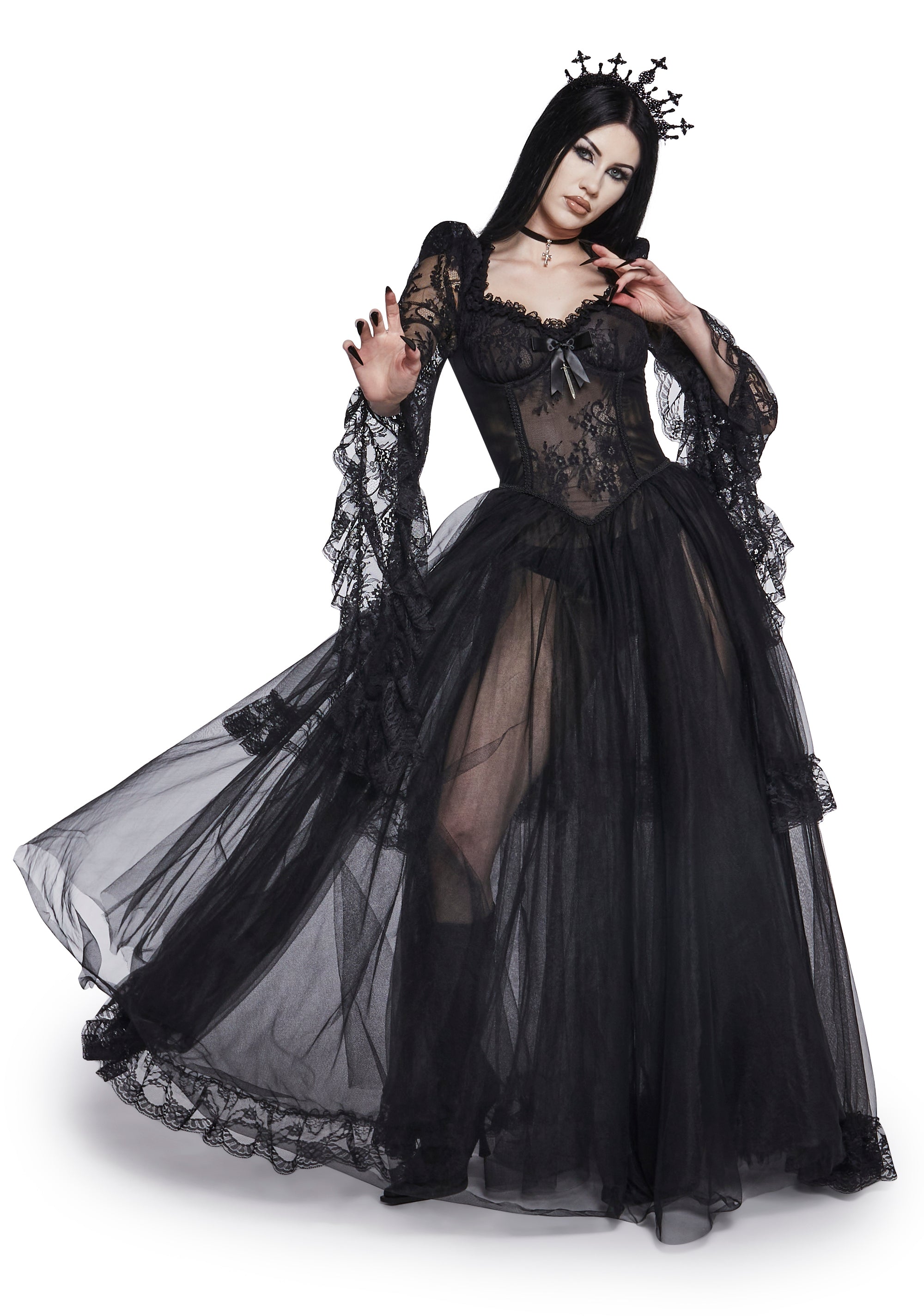 Dance With Death Lace Dress