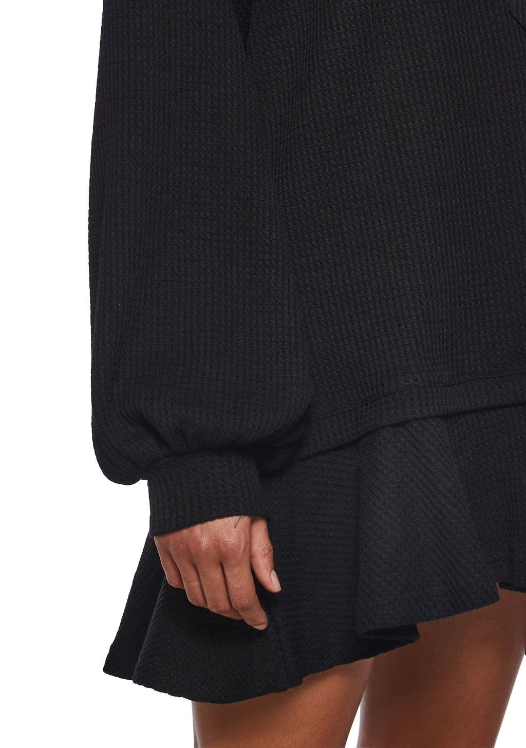 First Glances Trapeze Dress - Black