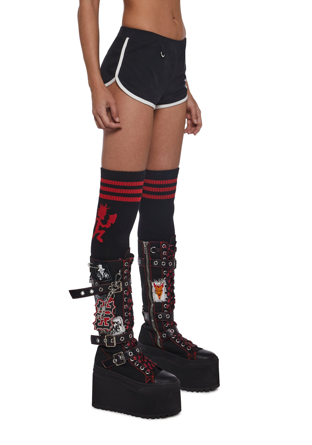 Painted Laughs Booty Shorts