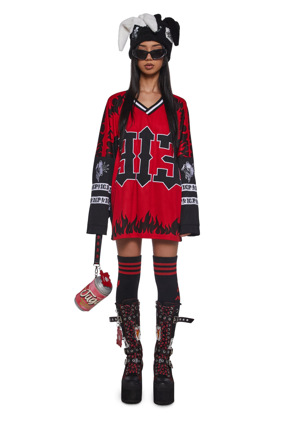 313 Hotline Oversized Jersey Tee