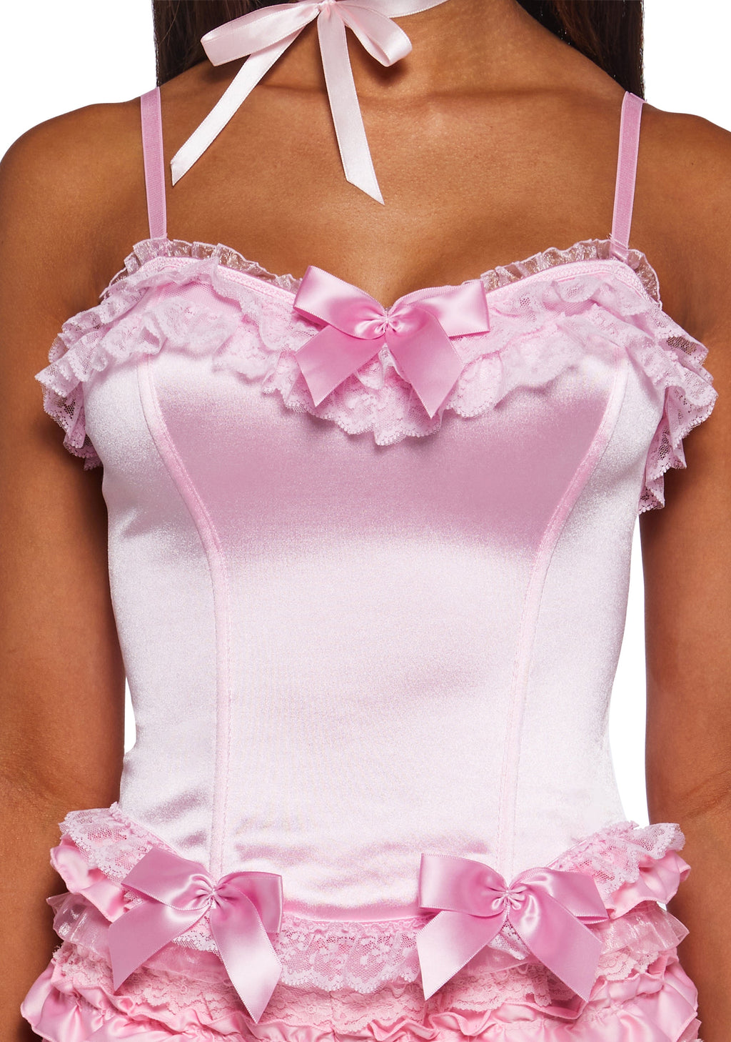 Romantic Age Corset Top - Pink