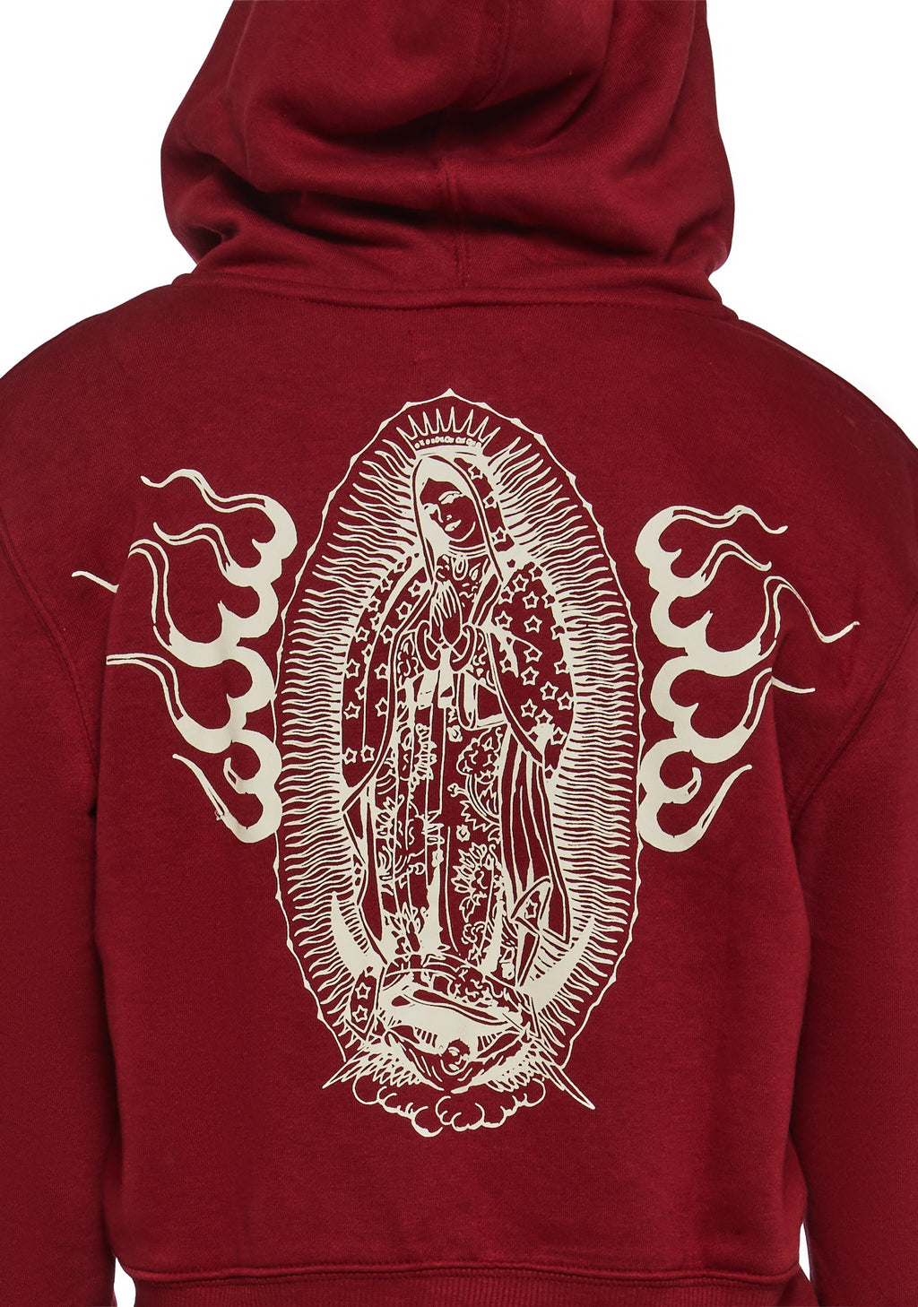 Sacred Heart Zip Front Hoodie