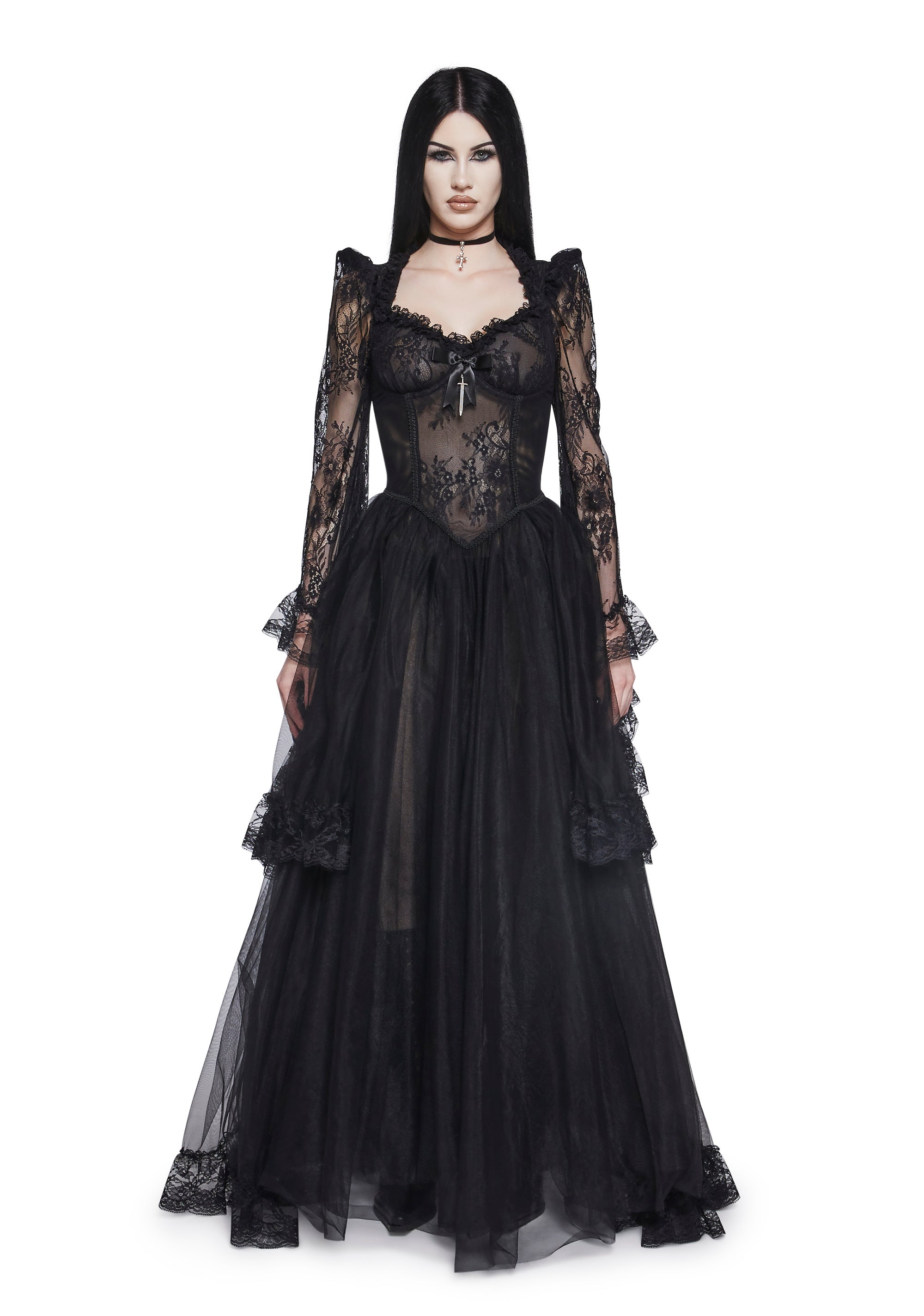 Dance With Death Lace Dress