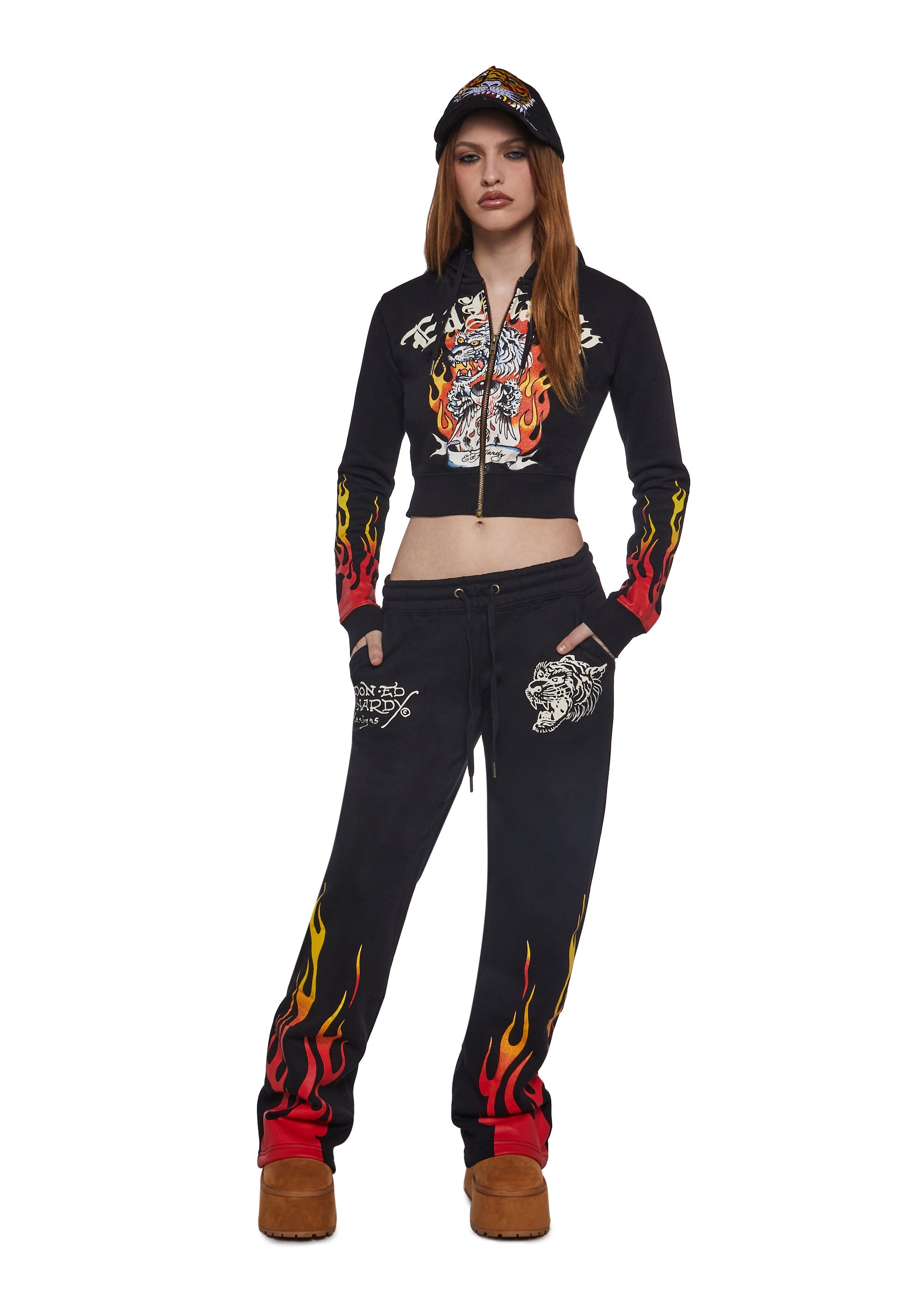 Tiger Flame Sweatpants