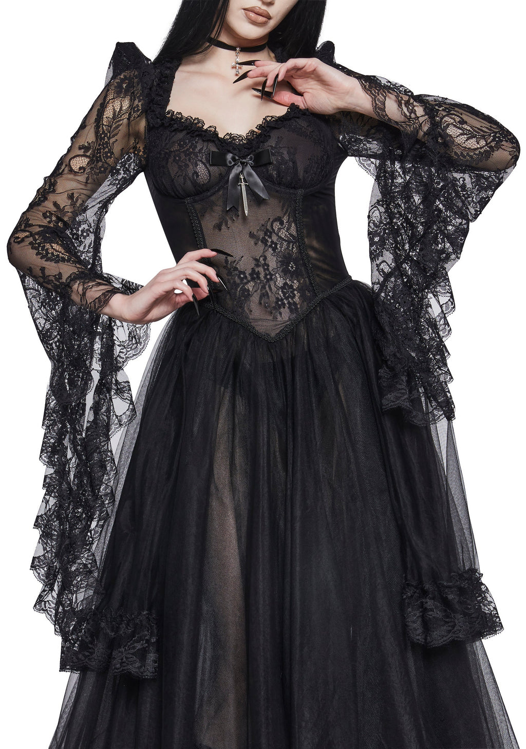 Dance With Death Lace Dress