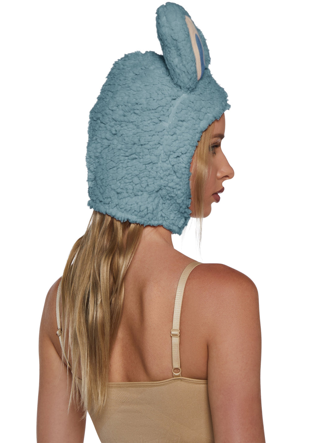 Little Monster Costume Hood - Blue
