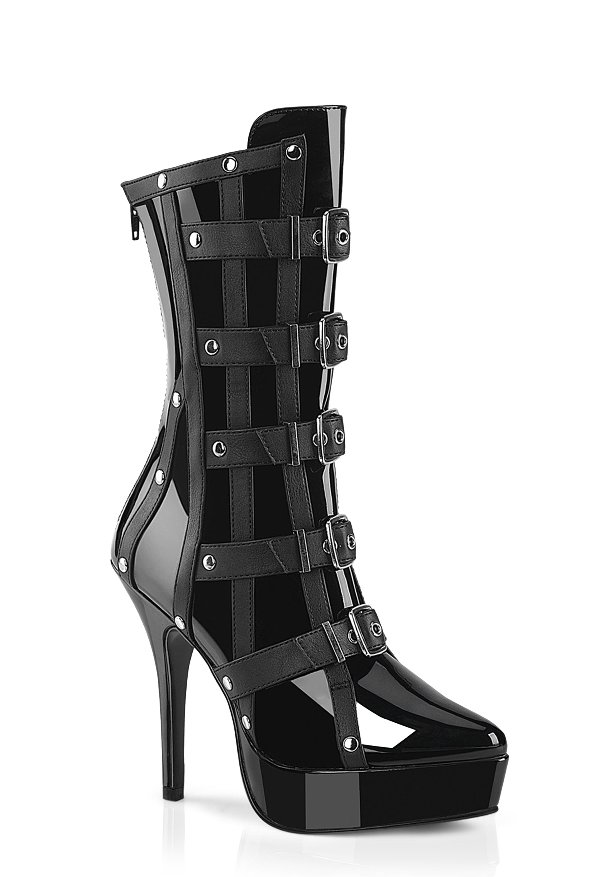 Indulge-1038 Platform Ankle Boots