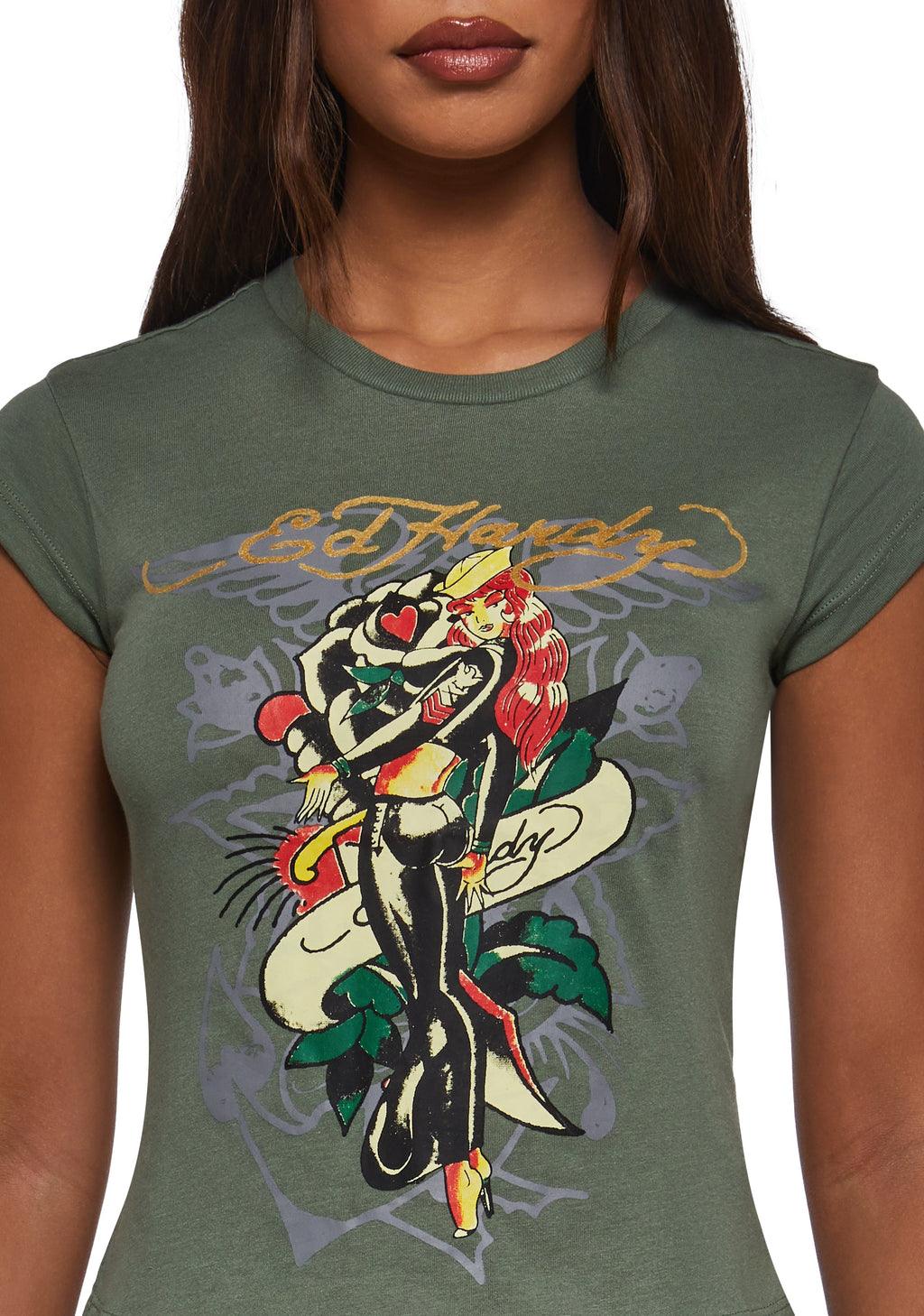 Sailor Girl Cap Sleeve Tee