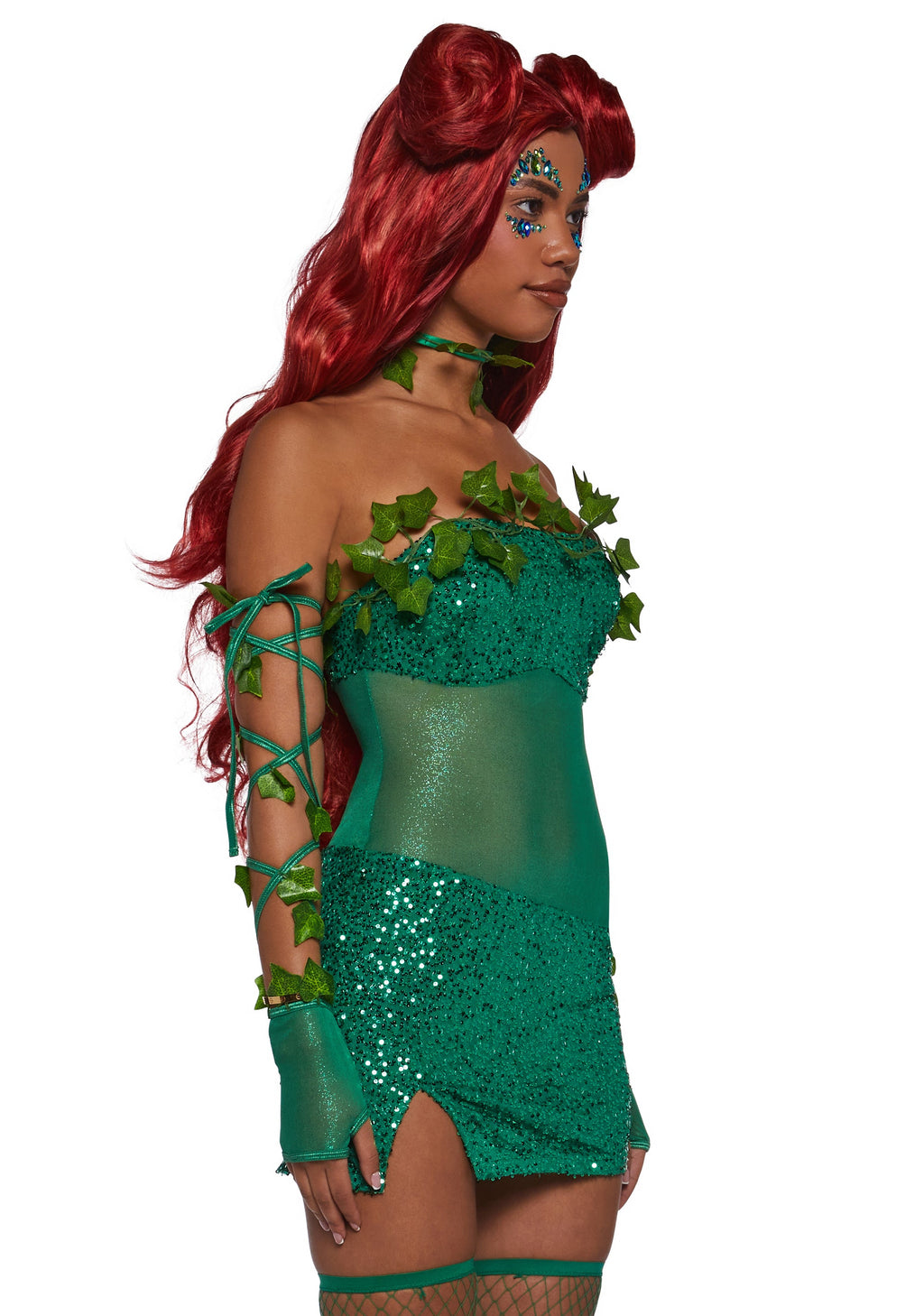 Toxic Vines Villain Premium Costume Set