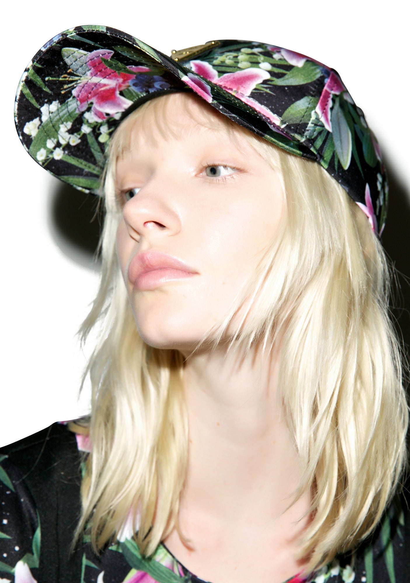 Optical Garden Cap - Black