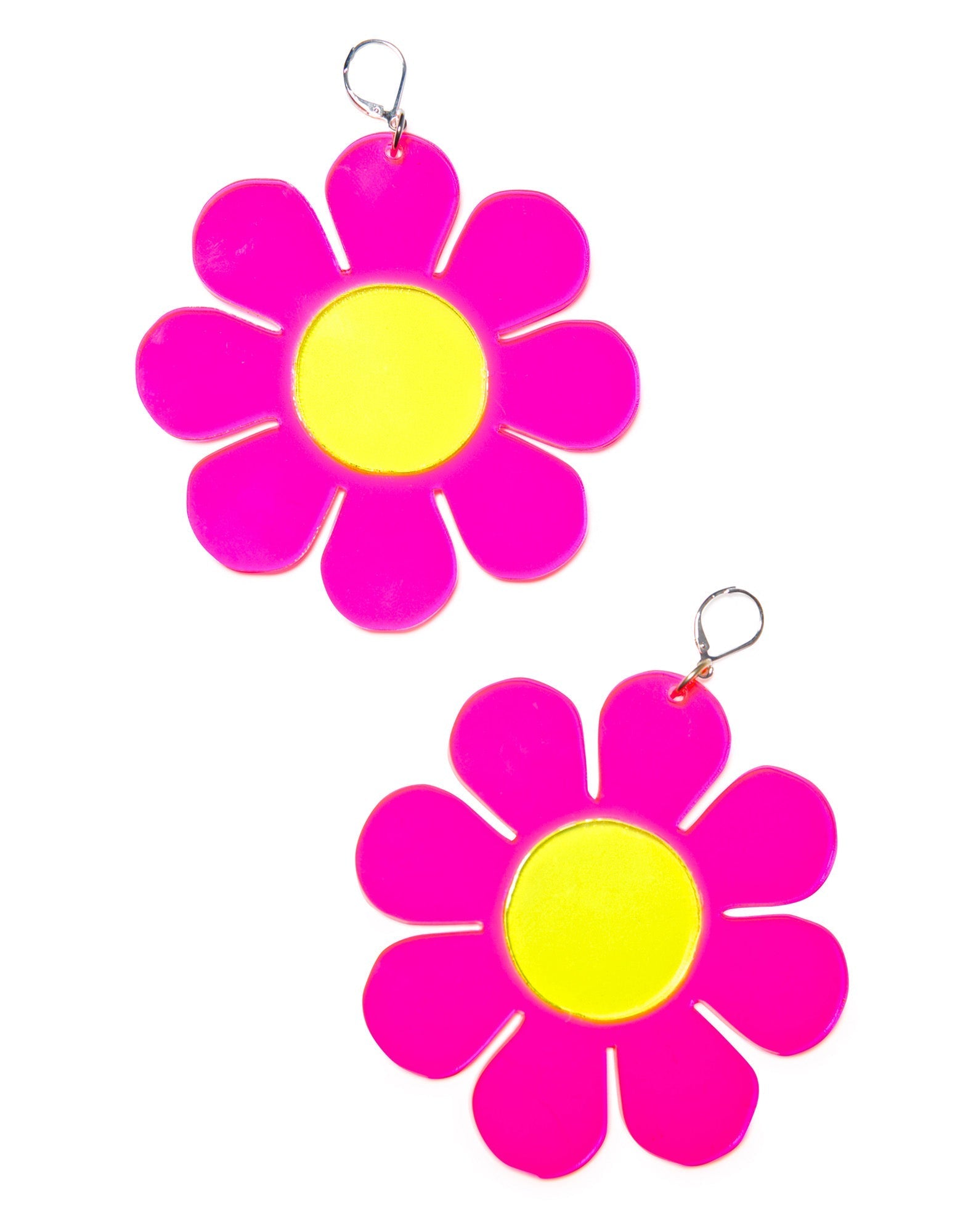 Flower Powerz Earrings - Light Green